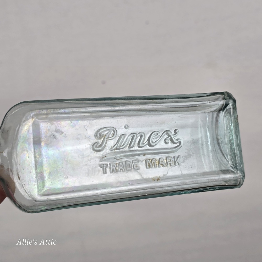 6 Apothecary Jars Bottles Vintage Pharmacy Glass Embossed Listerine Citrate Lot - Picture 12 of 13